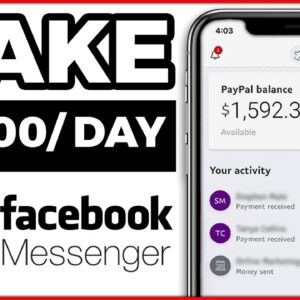 Earn $1,000 with Facebook Messenger for FREE! (Make Money Online)