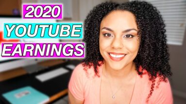 How Much YouTube Paid Me In 2020! Tips For New YouTubers!