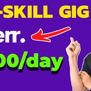 How to Make Money on Fiverr WITHOUT SKILLS: $300/Day Using FREE TOOLS