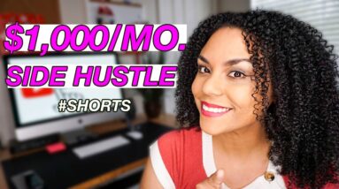 Side Hustle Idea For 2021! #shorts