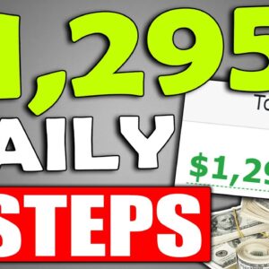 Get Paid $1,295/DAY With a DONE FOR YOU Model That's Set Up in 3 EASY STEPS (Make Money Online)