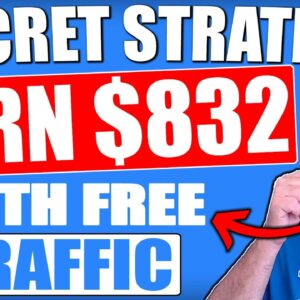 How To Get Free Traffic For Affiliate Marketing | Secret Strategy To $800+ Per Day (Full Tutorial)