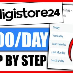 Earn $539 Per Day Passively | Digistore24 Tutorial for Beginners (Digistore24 Affiliate Marketing)