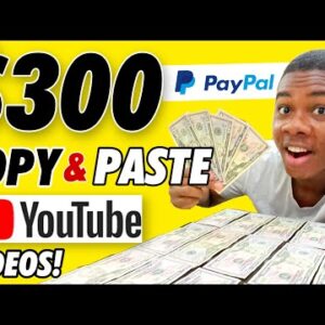 Earn $326 DAILY By Copying and Pasting Youtube Videos! (Make Money Online)