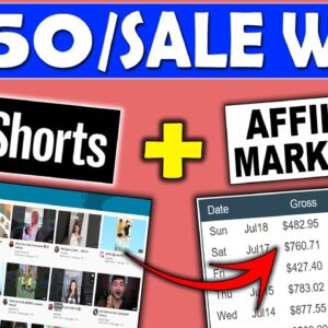 Get Paid $750 a Sale With YouTube Shorts Affiliate Marketing (No Camera Needed)