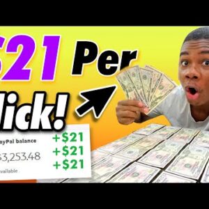 Earn $21 Per Link You Click! *UPDATE 2021* (Make Money Online Clicking Links)