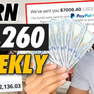 Earn $1,260 Weekly To Paypal For FREE! ($572,136.03 Paid) | Make Money Online