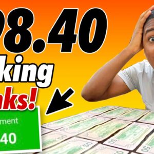 Get Paid $98.40 Just Clicking Links! (Make Money Online)