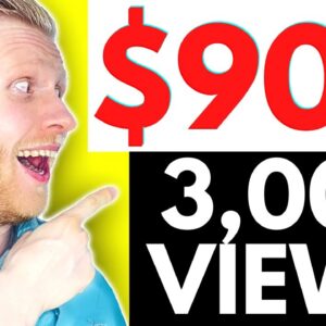 How to EARN $900 with 3,000 VIEWS ON YOUTUBE? (Make Money on YouTube)