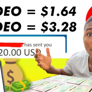 Earn $1.64 Per Video You Watch For FREE! *NO LIMIT* (Make Money Online)