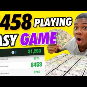 Earn $458 REAL Paypal Money Playing Games! (Make Money Playing Games)