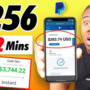 Earn $256 In PayPal Money Every 2 MINS!! *No Limit* (Make Money Online)