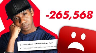 Does Uploading LESS To YouTube Hurt Your Channel? // Why You're Not Growing on YouTube