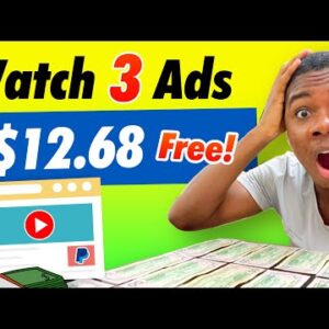 Watch Ads & Earn $12.68 FAST! ($3.80 Per Ad) - Make Money Online 2022 | Michael Cove