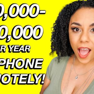 High Paying No Phone Remote Jobs 2022! ($50,000 To $80,000 Per Year)