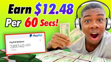 Listen Music & Earn! ($12.48+ Per Minute!) *FREE | Make Money Online 2022 - Michael Cove