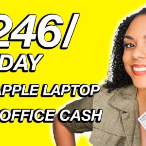 Hiring Globally With Free Apple Laptop And Home Office Cash! ($246 Per Day)