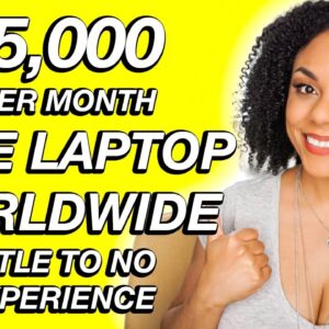 Work Remotely Little To No Experience, Free Laptop Available Worldwide!