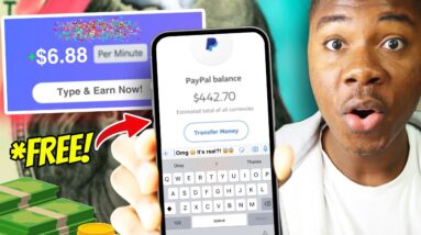 Earn +$6.88 Per Minute Just By Typing! ($43 Paid Per 5 Mins) | Make Money Online 2022
