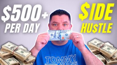 Simple $500+ Per Day Passive Work From Home Side Hustle That Requires NO SKILL! (Make Money Online)
