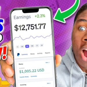New Trick To Earn $1,000 FAST Even If You're Broke! (Make Money Online 2022)