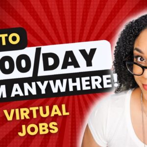 Get Paid Up To $500 Per Day- Work From Home Jobs Worldwide- Fully Remote Companies Hiring NOW!