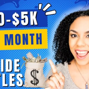 Zero To $5000- 10 Easy To Start Side Hustles For 2023! Start Now, Get Paid!