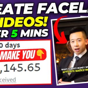 Create FACELESS AI Instagram & TikTok Videos To Make Money Online ($850 a Day)