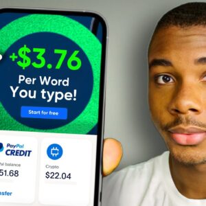 Get Paid $3.76 PER WORD You Type! *No Limit* (Make Money Online 2023)