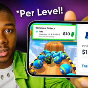 Play Games & Earn $2.64 PER LEVEL! (Make Money Online Playing Games)