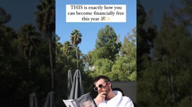 3 Ways To Become Financially Free This Year