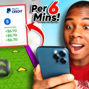 Get Paid $6.70 Per 6 Mins Just Playing Games! (Earn Money By Playing Games)