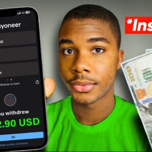 Get Paid $32.90 To Your Payoneer INSTANTLY! *Worldwide* (Make Money Online 2024)