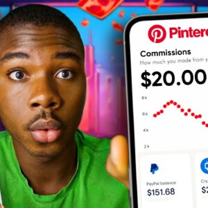Make $20 EVERY 2 Minutes On Pinterest! *FREE* (Make Money Online 2024