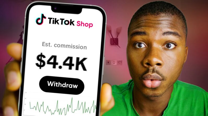 Withdraw $500 DAILY From Tiktok Shop! [$4.4k Earned] | Make Money Online 2024