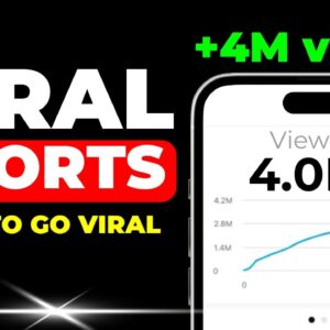 How to GO VIRAL on YouTube Shorts: 4M Views Explained