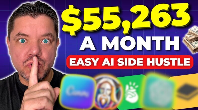 NO ONE Is Talking About This NEW AI Side Hustle ($55,263/Mo) Make Money Online