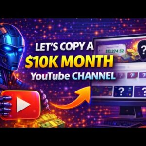 Let's Copy a $10k Month YouTube Channel 🚀