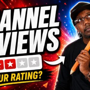 LIVE CHANNEL REVIEWS - Rating Channels for Small YouTubers