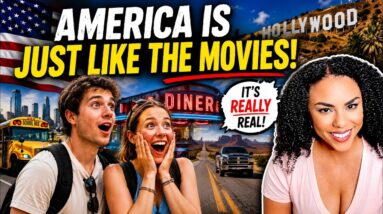 Foreigners Are Stunned With The  U S  "America Is Exactly Like the Movies" 🇺🇸