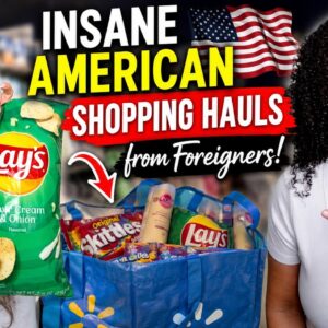 Brits And Aussies Insane American Shopping Hauls American Products They Can't Live Without!