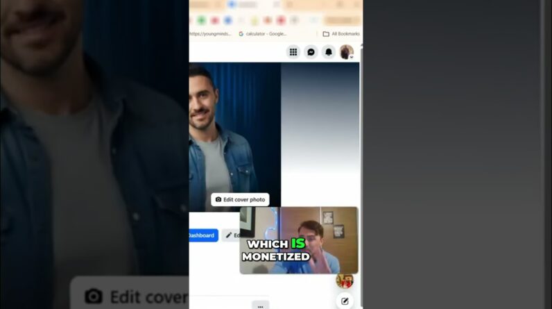 Monetize Facebook Pages FAST: Simple Copy & Paste Method #shorts